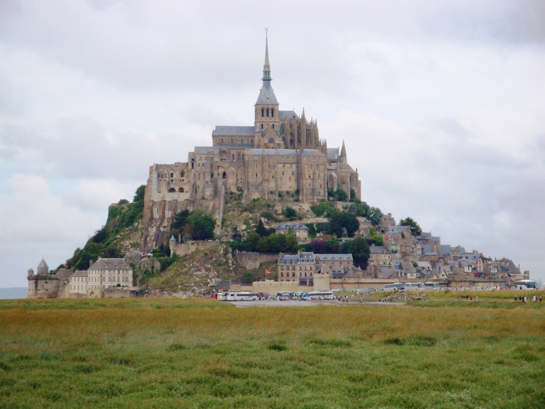 FF een paar daagjes ertussen uit ... 725 km verder: Mont St Michel