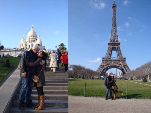 de twee bekendste sites in Paris